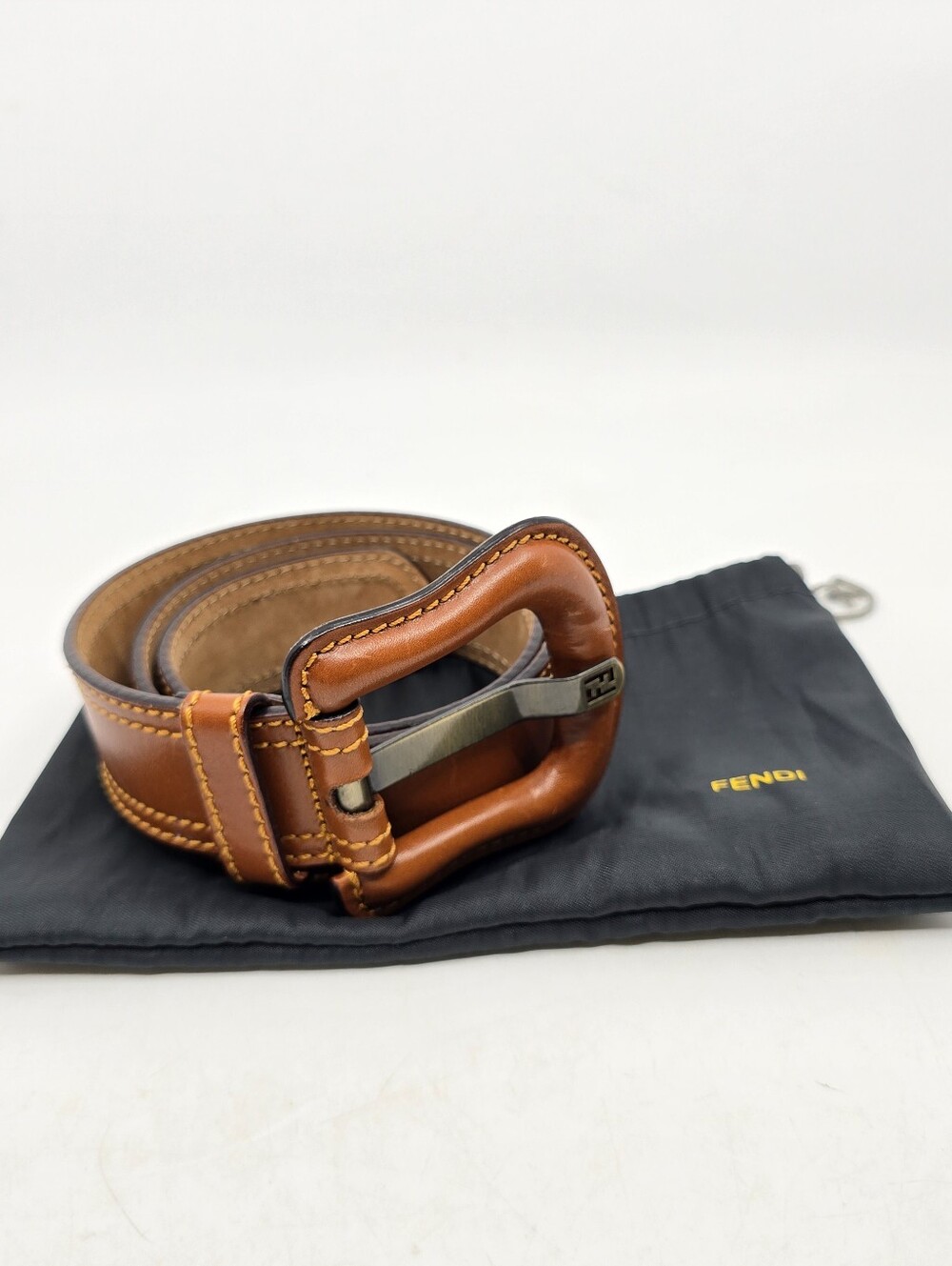 Fendi Vintage Leather Belt